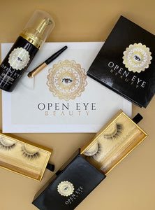 Say it with your Eyes.  At Open Eye Beauty we want to give your eyes everything they need.  From healthy eyes to enhanced eye aesthetics, we will "see" to it that your eyes are cared for and appreciated.